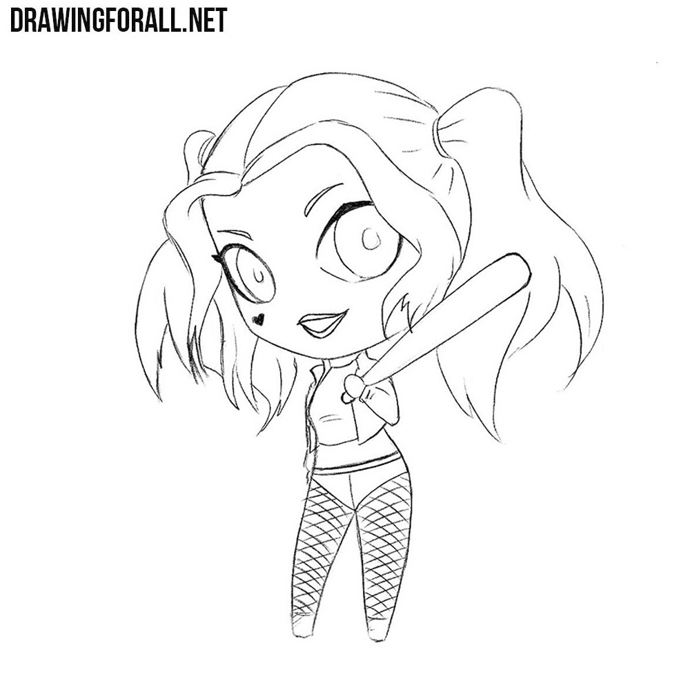 daniel polsen recommends how to draw cartoon harley quinn pic