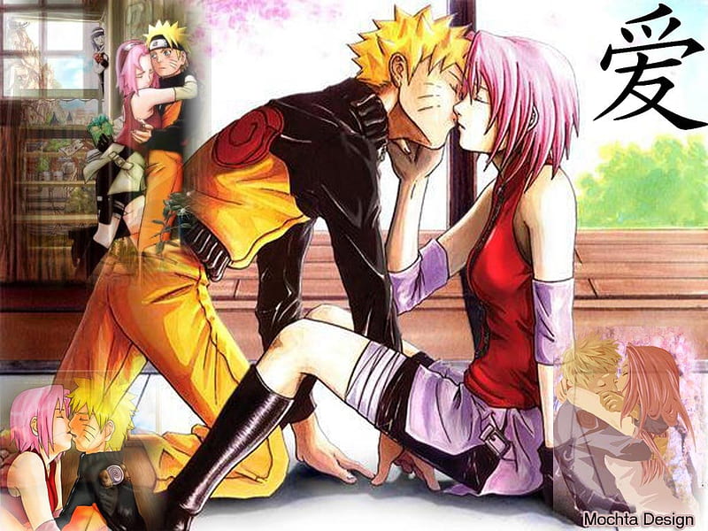 Best of Sakura and naruto kissing scene