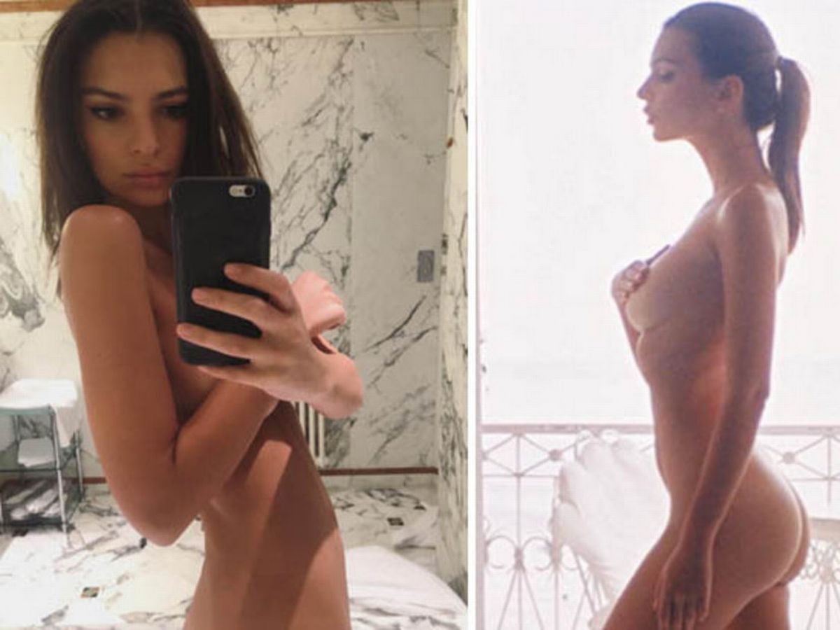 Kim Kardashian And Emily Ratajkowski Nude Uncensored naked tit