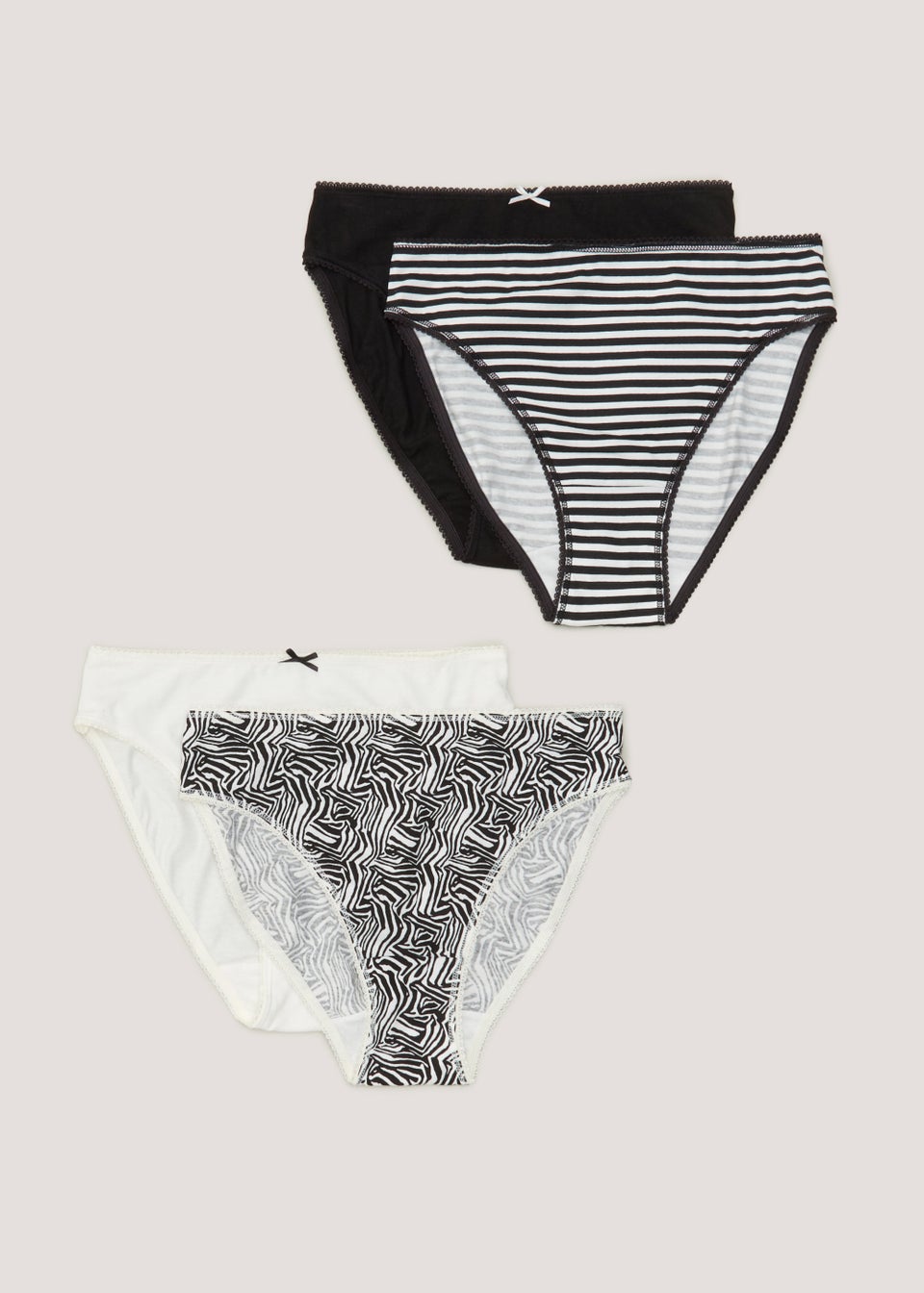 cynthia chaffey recommends Black And White Panties