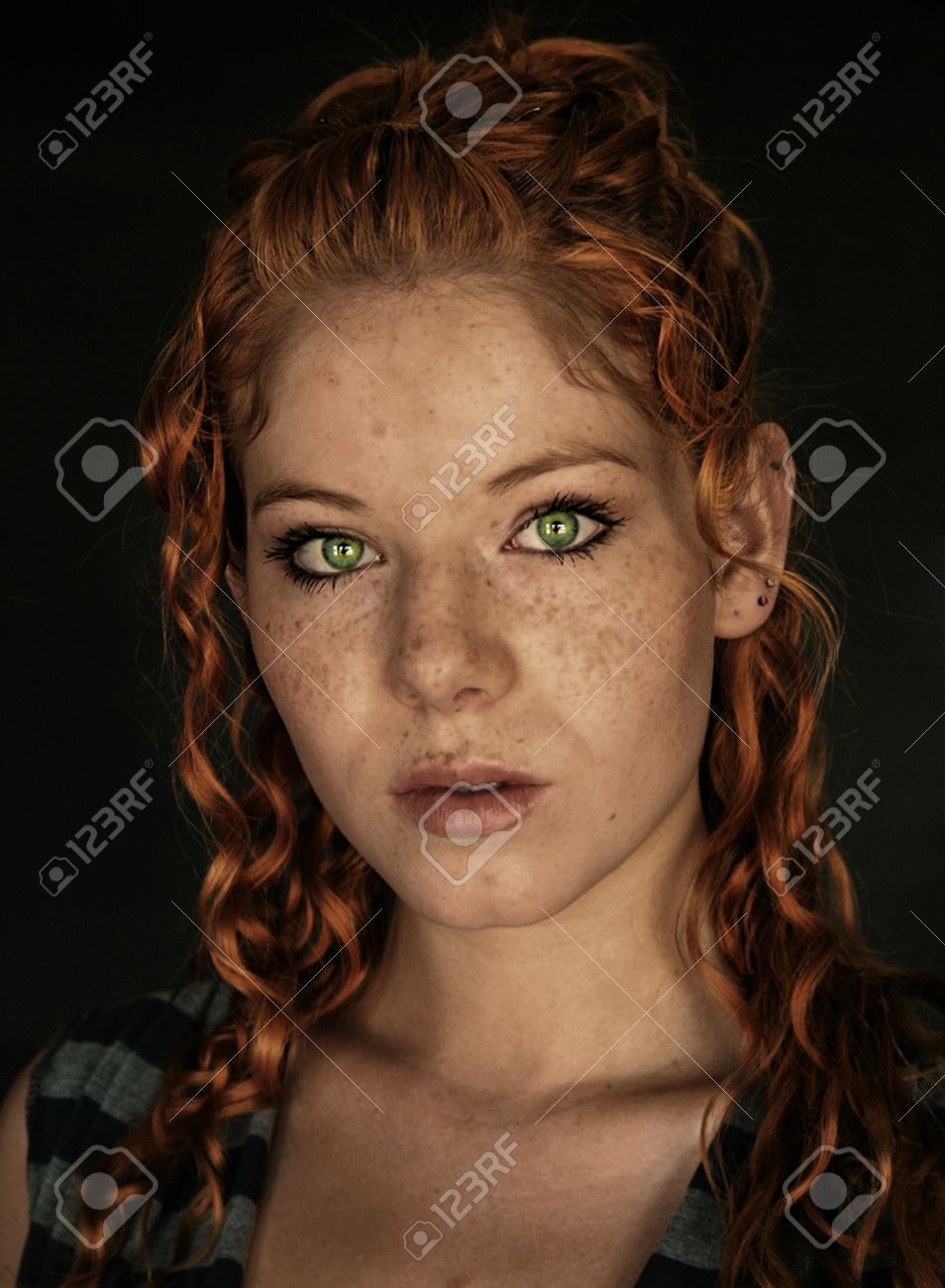 christian cartano recommends red hair green eyes girls pic