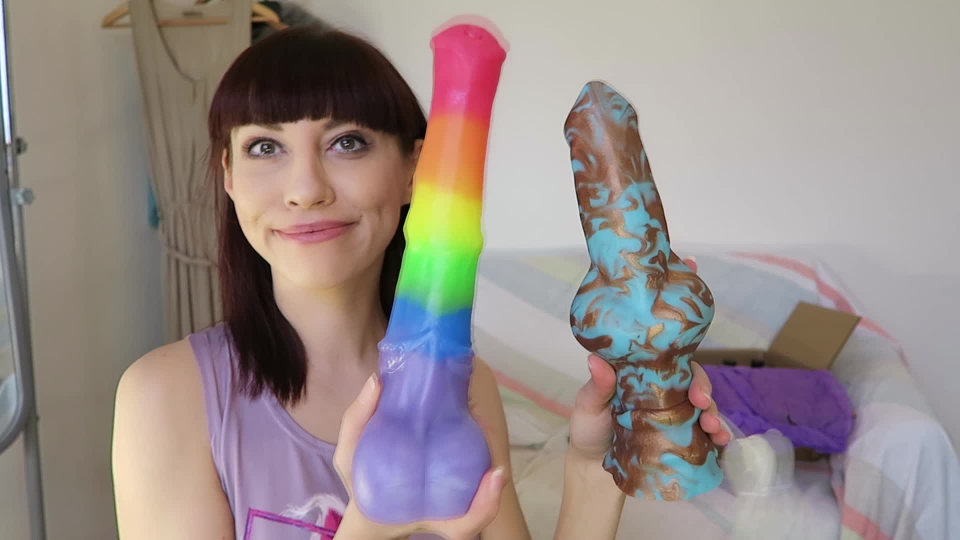 anatoliy fedorov recommends girls using bad dragon toys pic