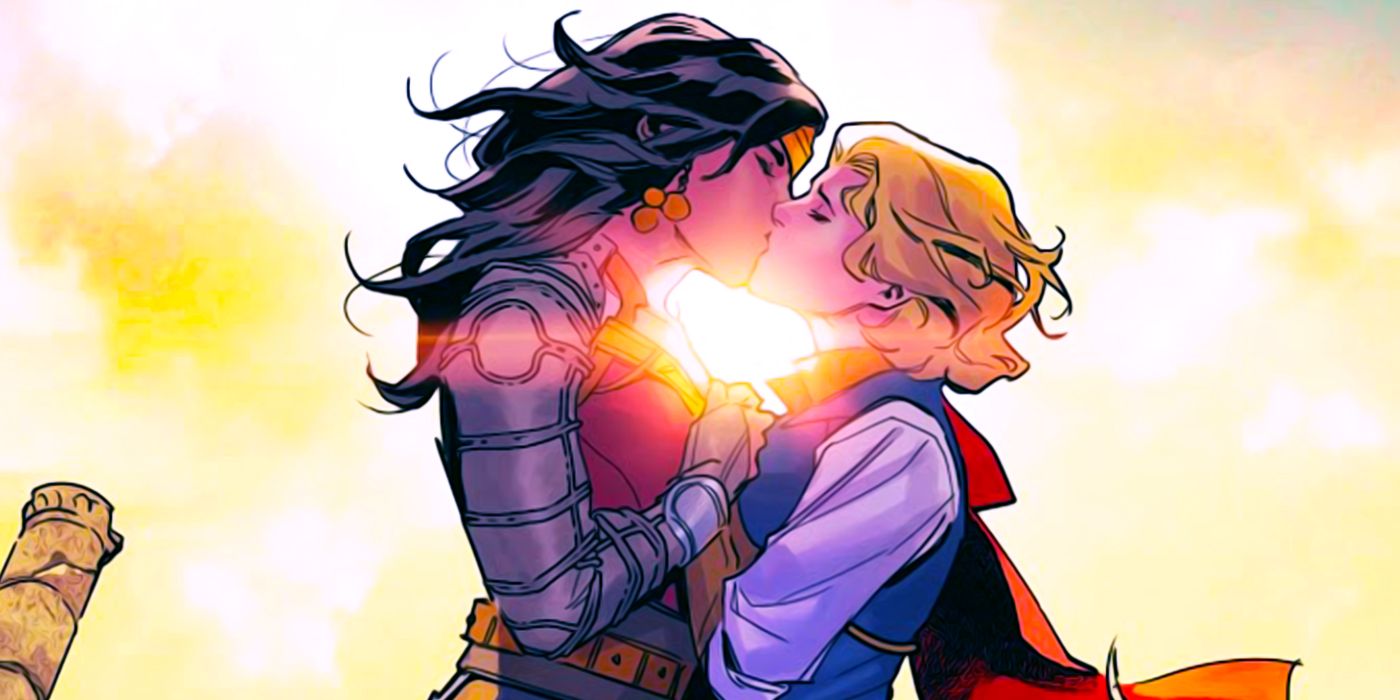 abby mcginnis recommends superboy and supergirl kiss pic