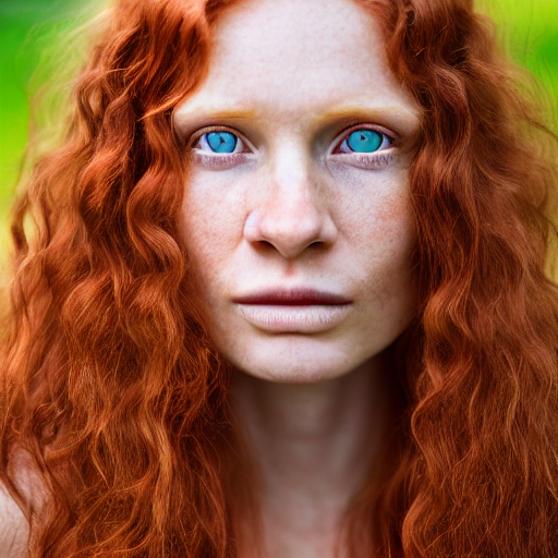 Girl With Auburn Hair And Blue Eyes erotik koln