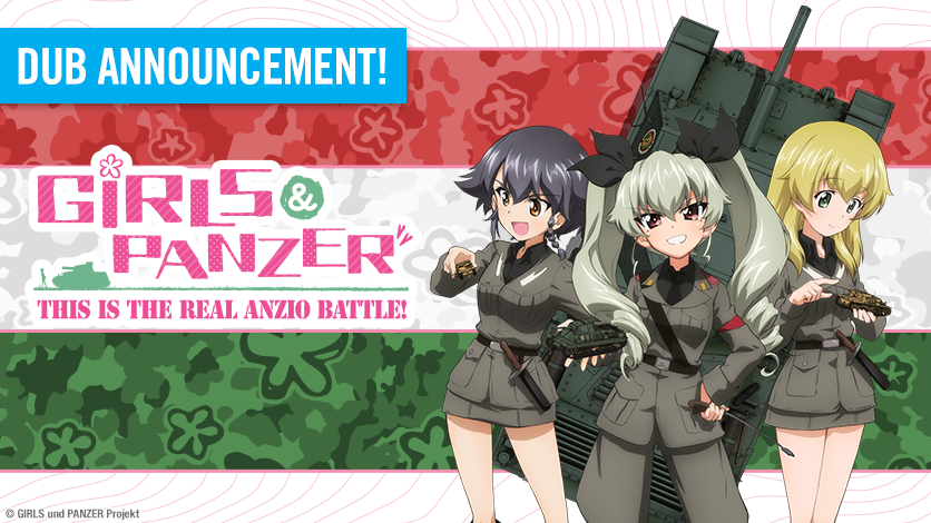 Best of Girls und panzer english dubbed