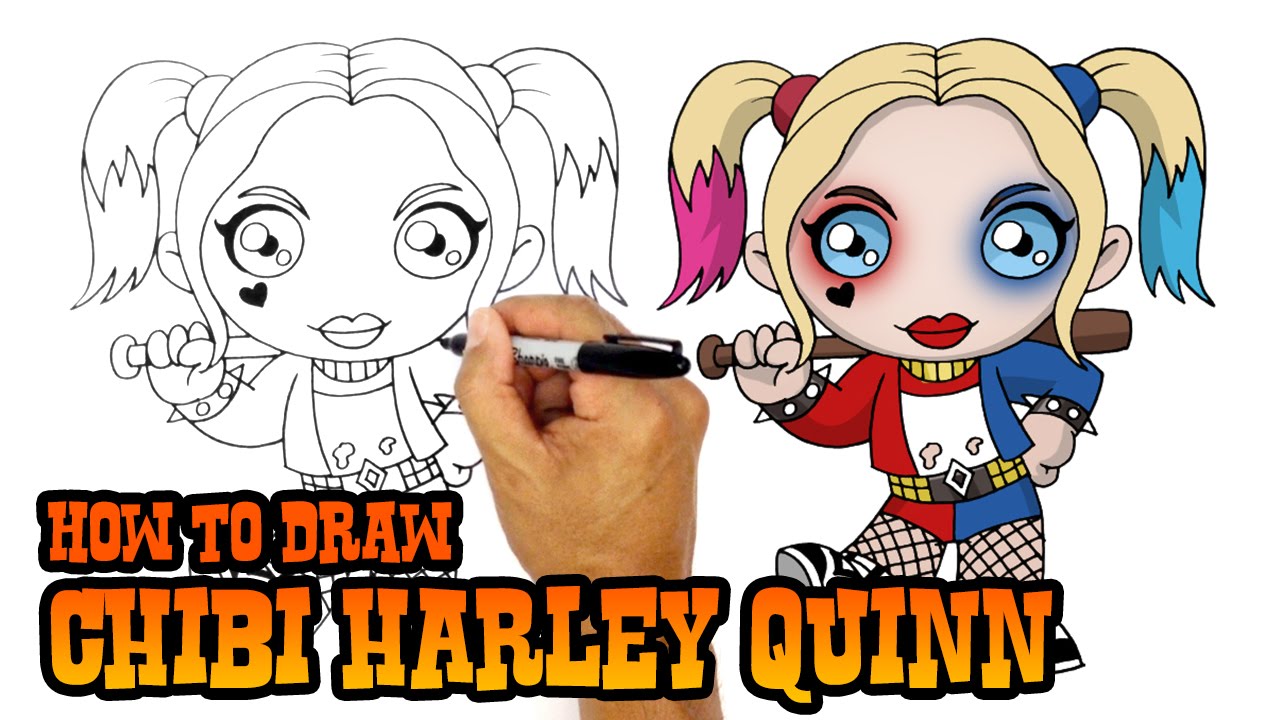 bryant conway add how to draw cartoon harley quinn photo