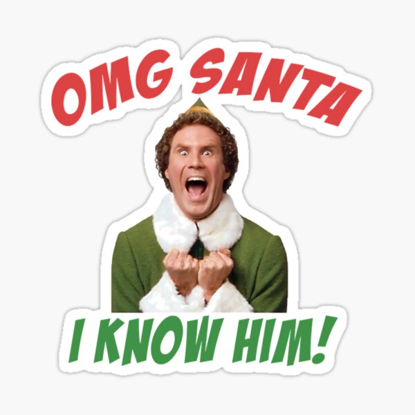 dawn henthorn recommends Elf Santa I Know Him Gif