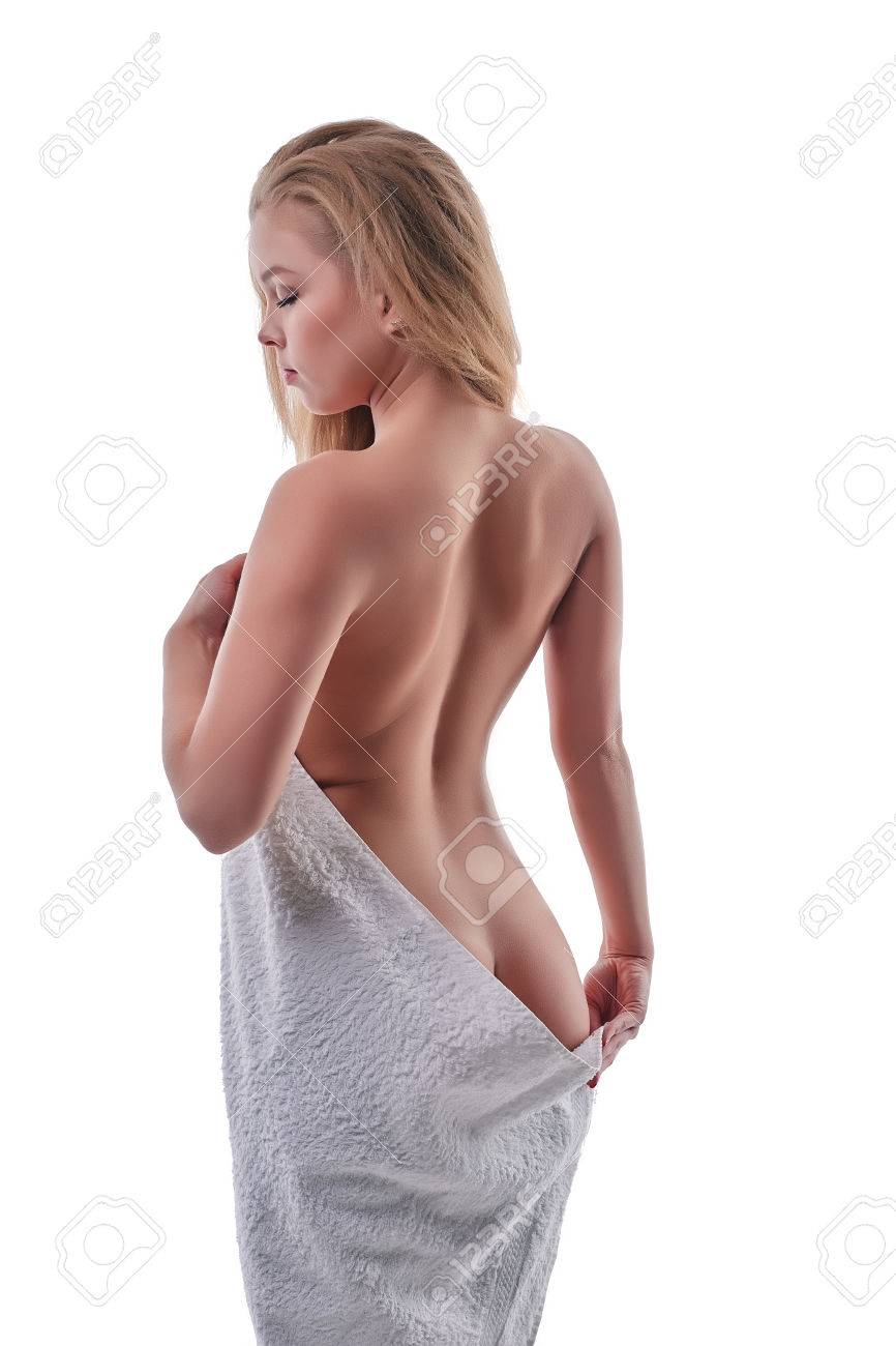 Girl Naked In Towel trash girl