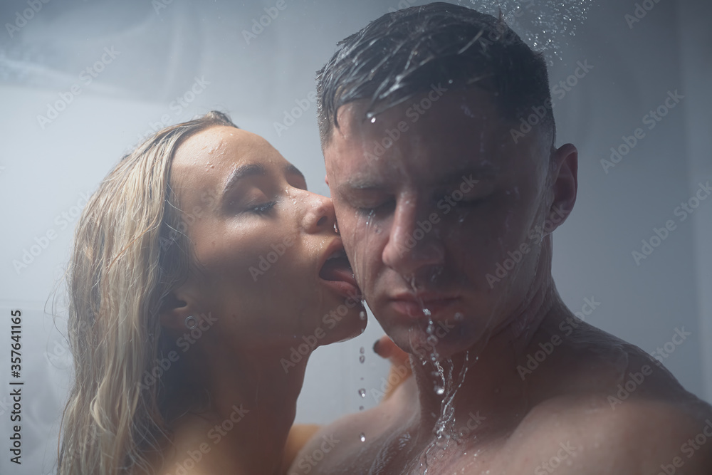 bierka perez recommends girl kissing in shower pic