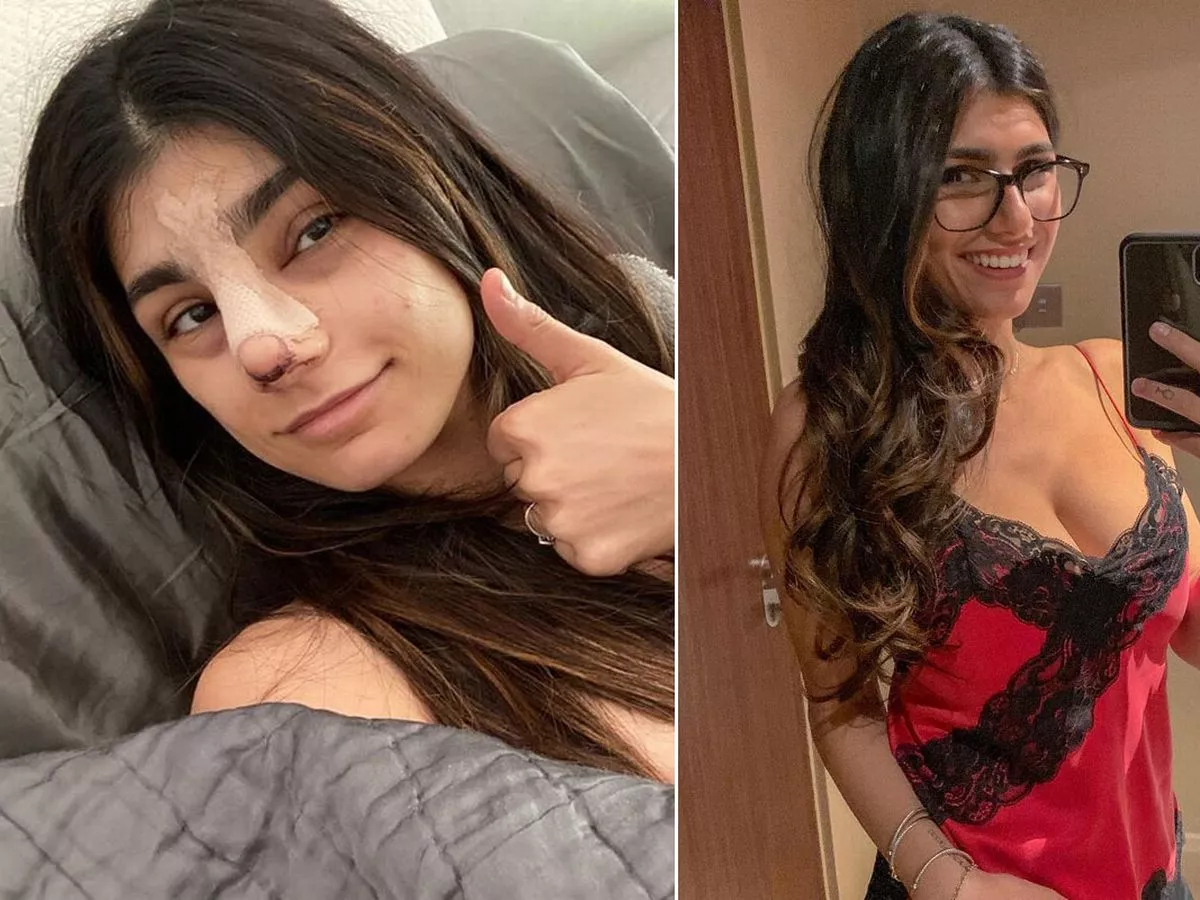 Best of Mia khalifa breast implants