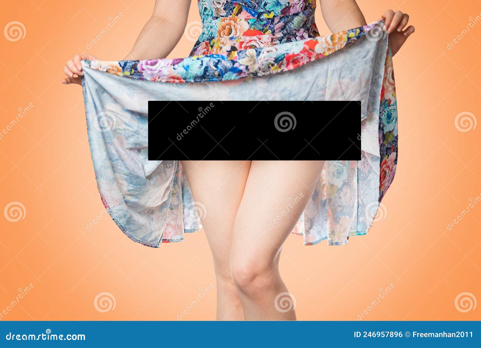 donna abbott share lifting up her skirt photos
