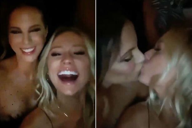 andrea tota recommends kate beckinsale lesbian kiss pic