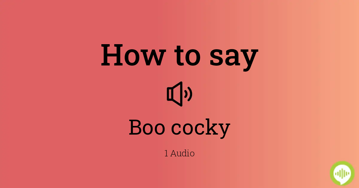 What Is Boo Cocky thar boobs