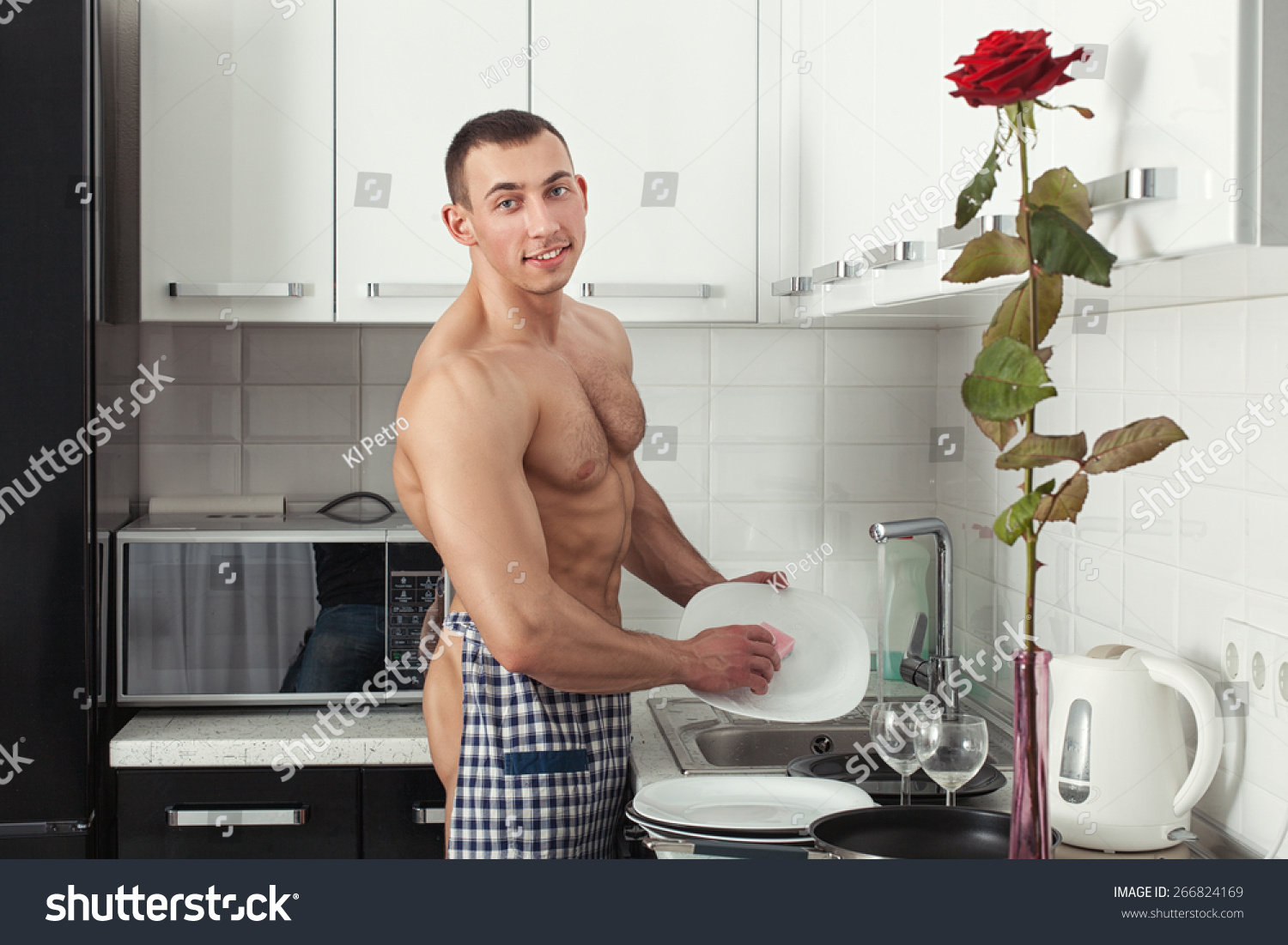 charley cole recommends standing in the kitchen with nothing but her apron on pic