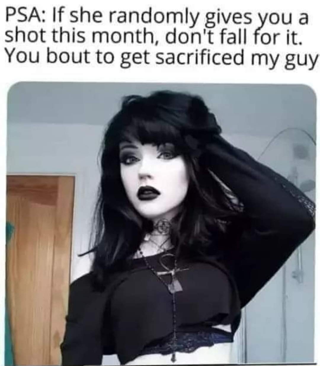 Goth Girl Meme sierra photos