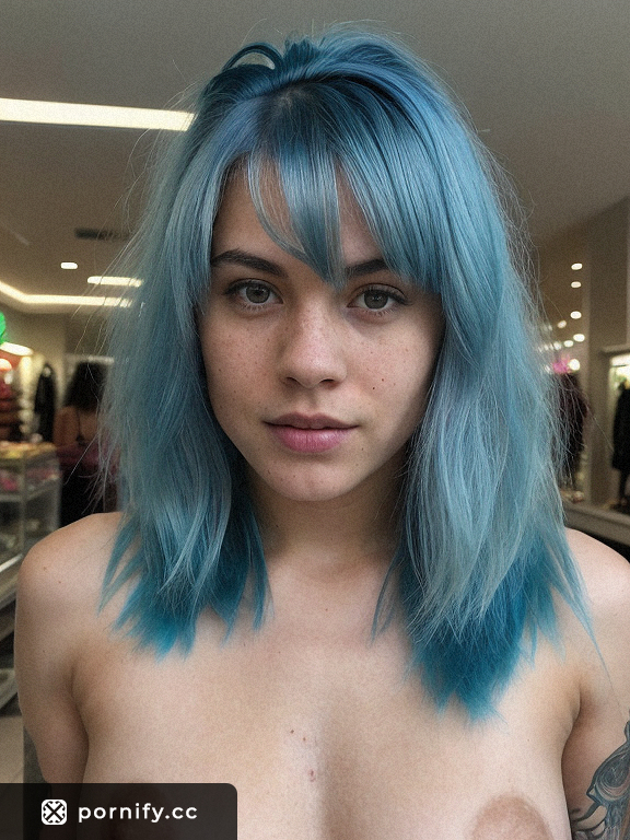 delia loftus recommends Blue Hair Teen Porn