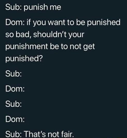 how to punish my sub