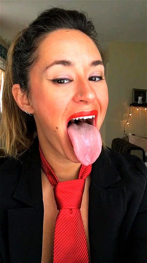 alicia whittington recommends long tongue fetish pic