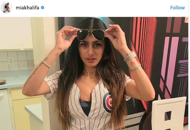 curtis warner recommends mia khalifa punches fan pic