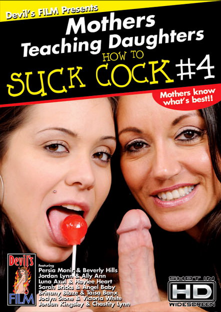 Best of Mom teaches daughter how to suck cock