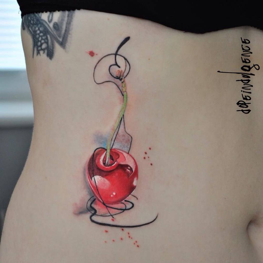 Cherry Tattoos On Hips shots tumblr