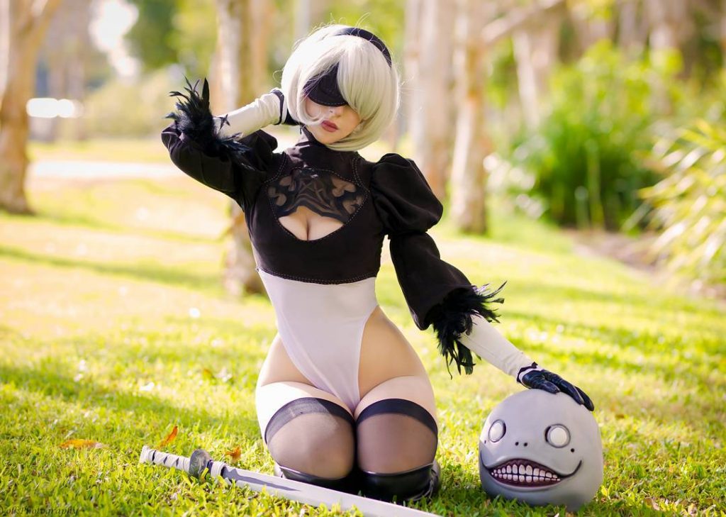 nier automata 2b sexy wallpaper