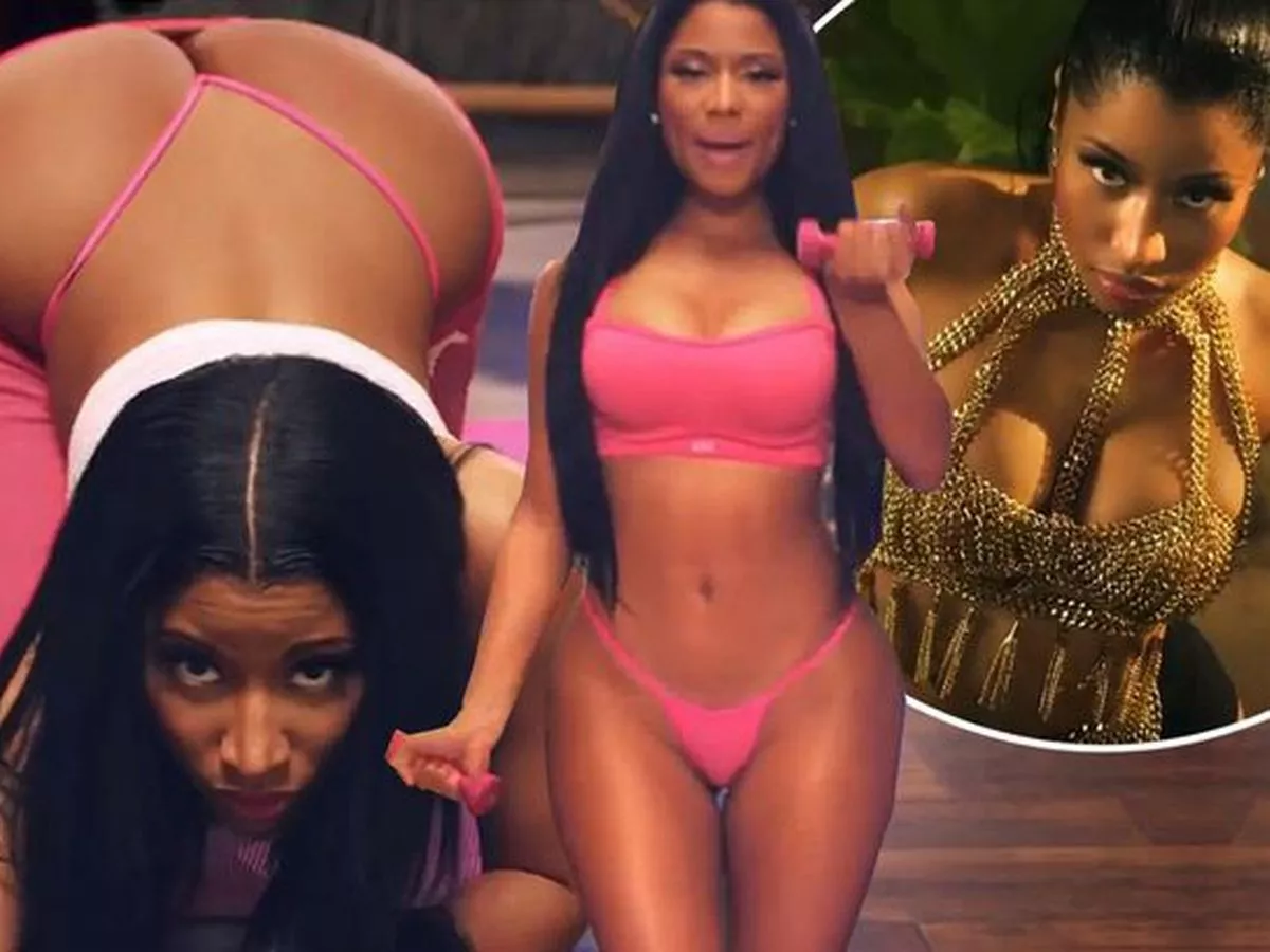 Nicki Minaj Bra And Panties and spanking