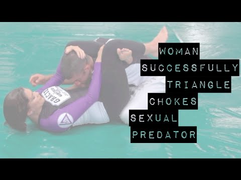 Best of Woman triangle chokes man