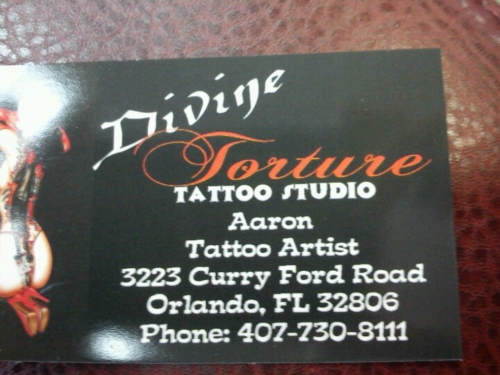 divine torture tattoo studio
