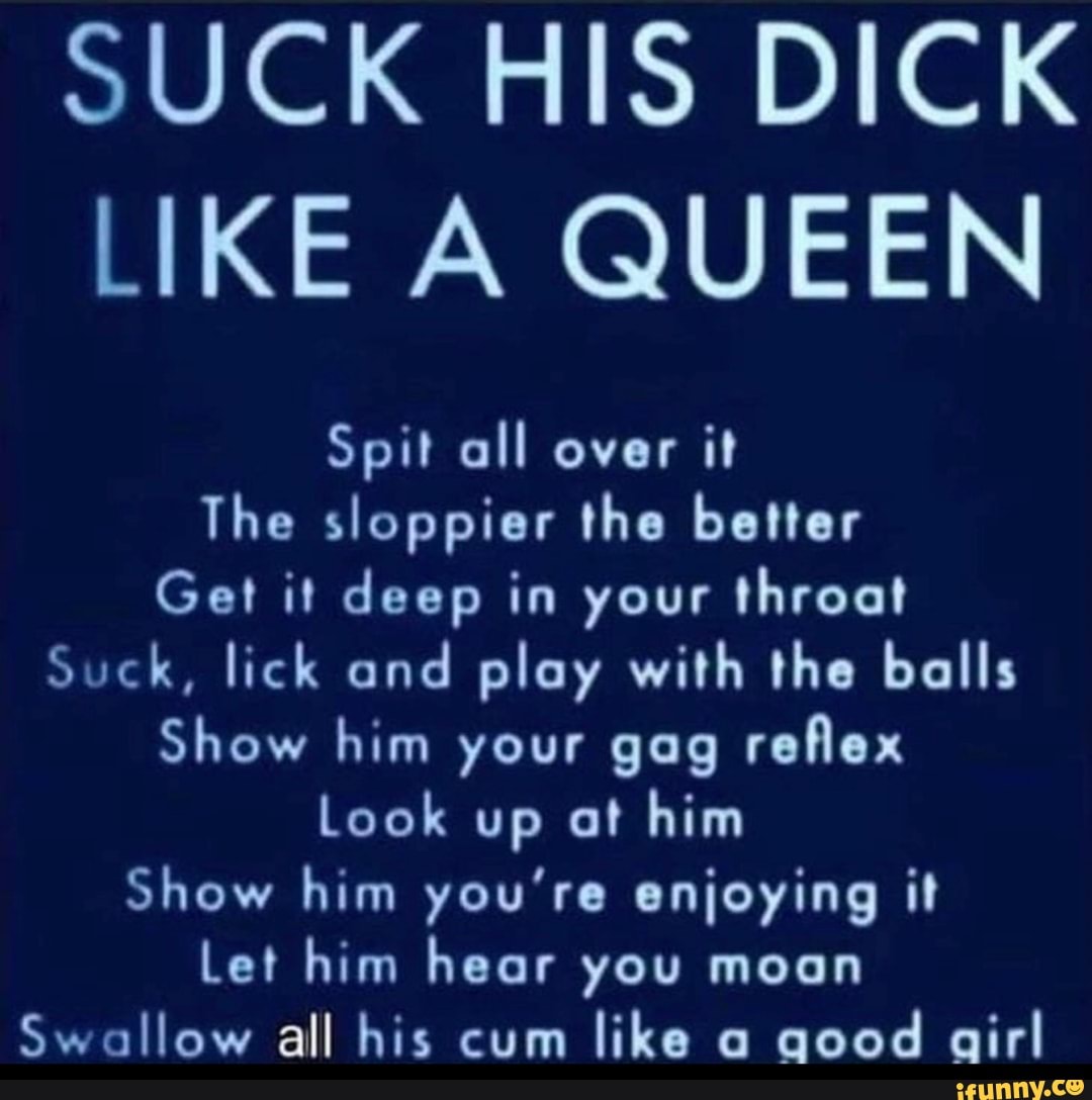 Best of I like to suck dick