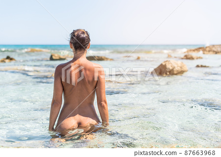 carol benda add nude woman on the beach photo