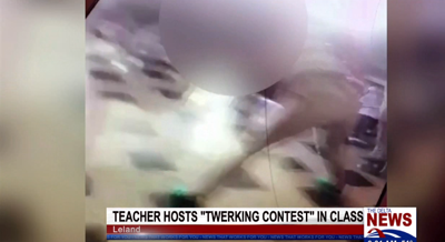 angie trombley recommends Teacher Twerking In Class