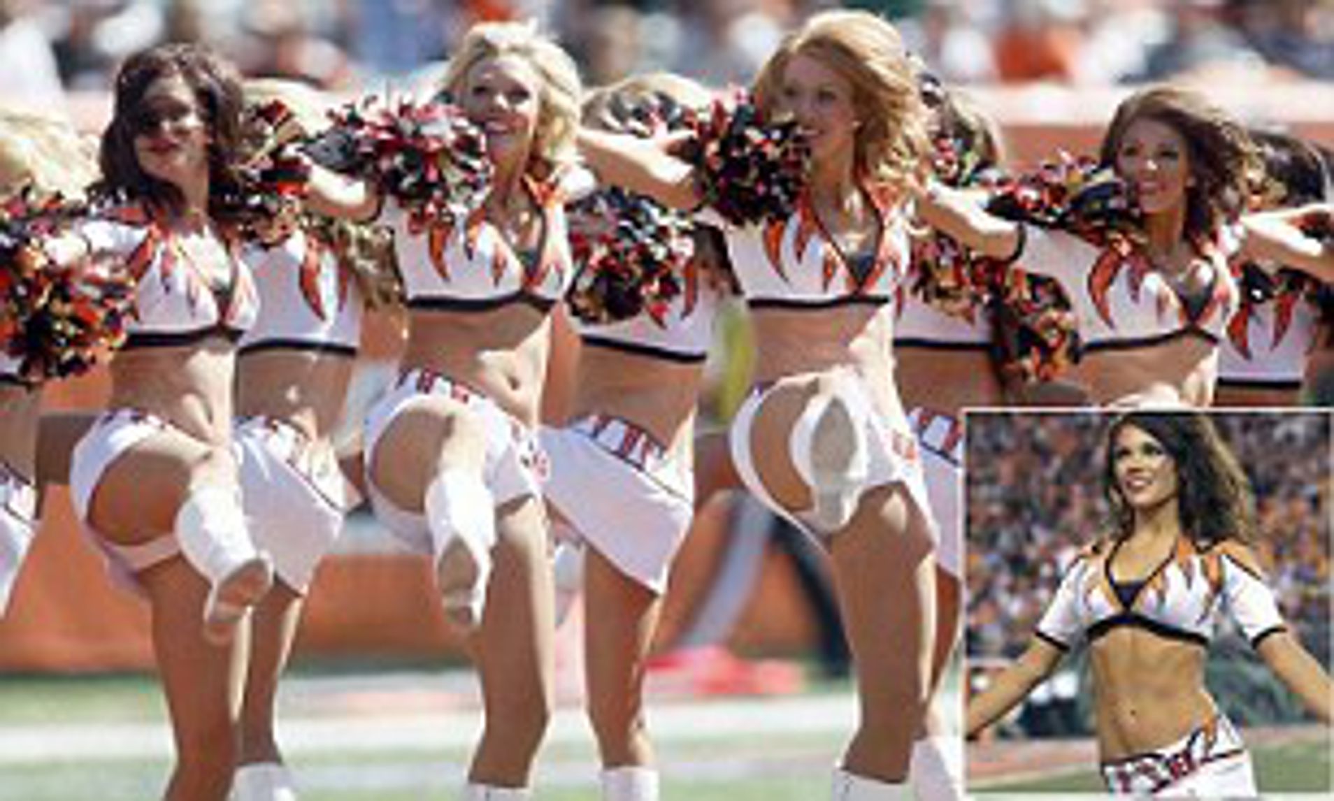 alicia glover recommends cheerleaders wearing no panties pic