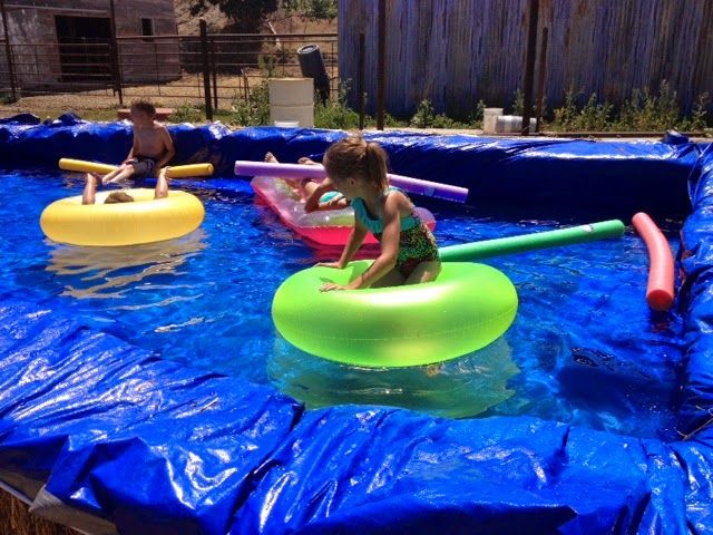 homemade handmade swimming pool