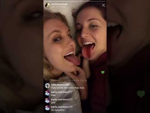 Lesbians Kissing Instagram karter gang