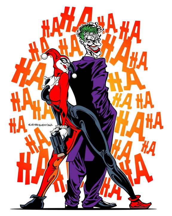 Best of The joker and harley quinn drawing