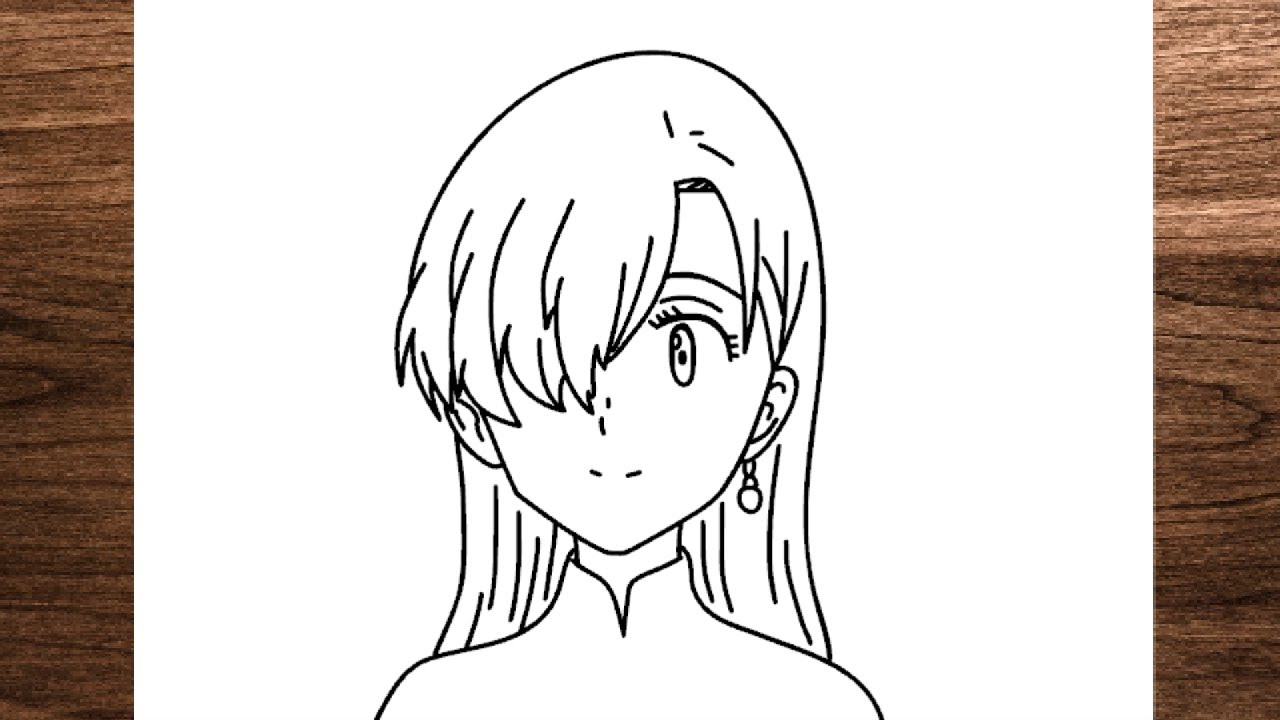 aina zain add how to draw elizabeth from seven deadly sins photo