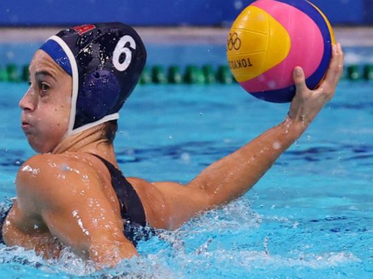 christopher cham recommends Female Water Polo Malfunction
