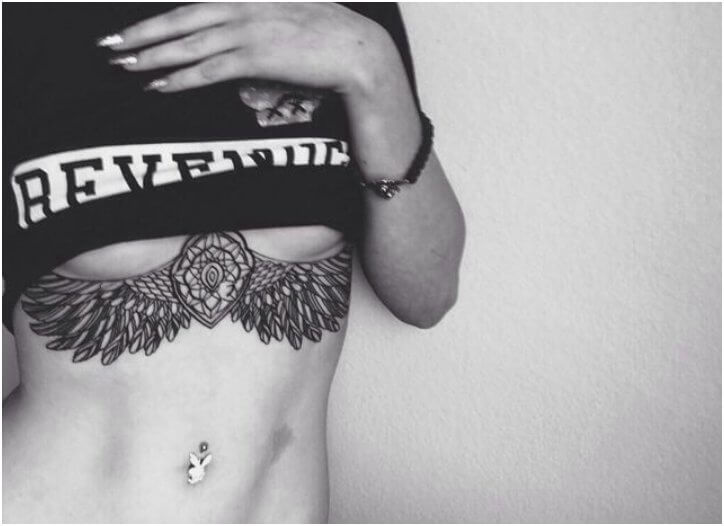 tattoos on boobs tumblr