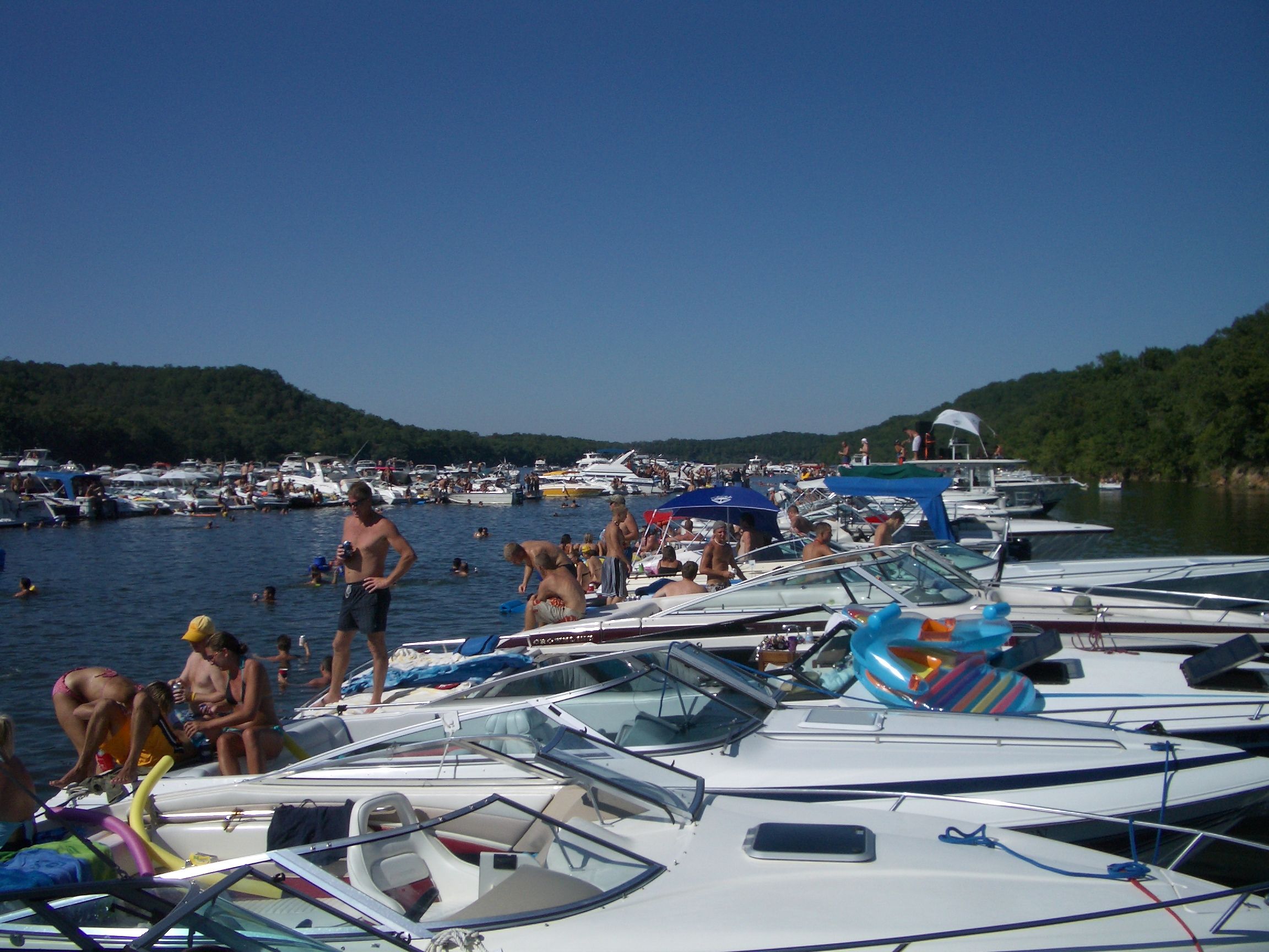 beaver lake party cove