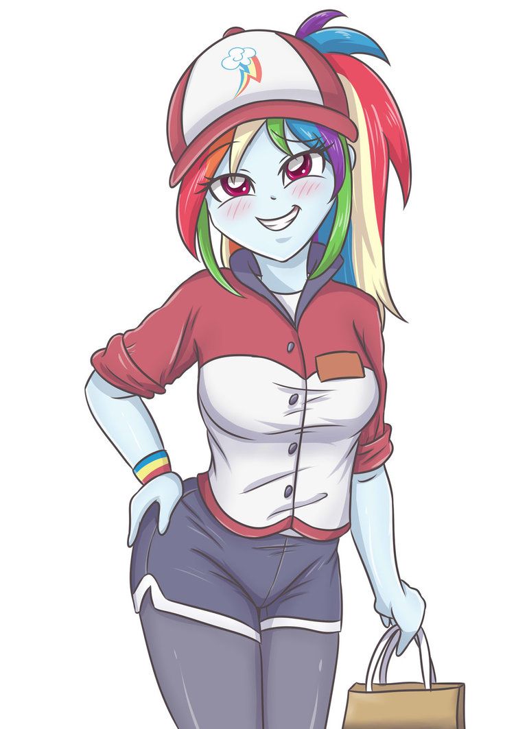 destiny martinez recommends Rainbow Dash Human Hot