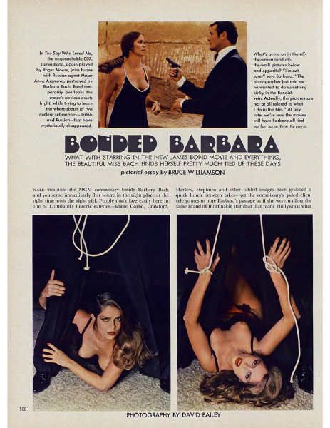 Barbara Bach Playboy tease you