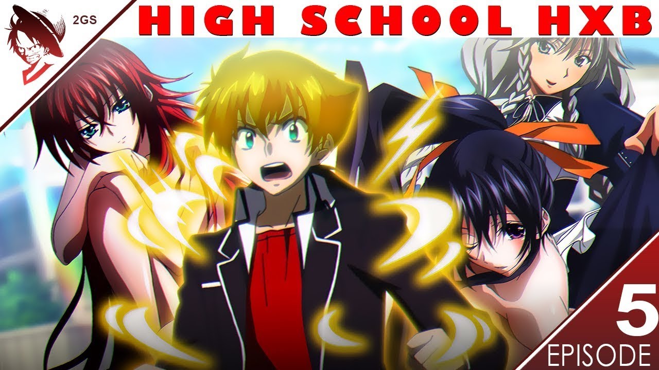 Highschool Dxd Episode 4 masturbating public