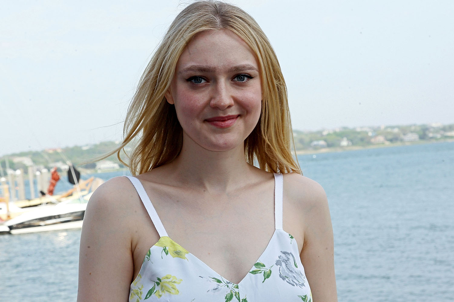 bull art add dakota fanning nip slip photo