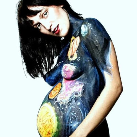 abeer mohamed ahmed recommends female body painting process pic