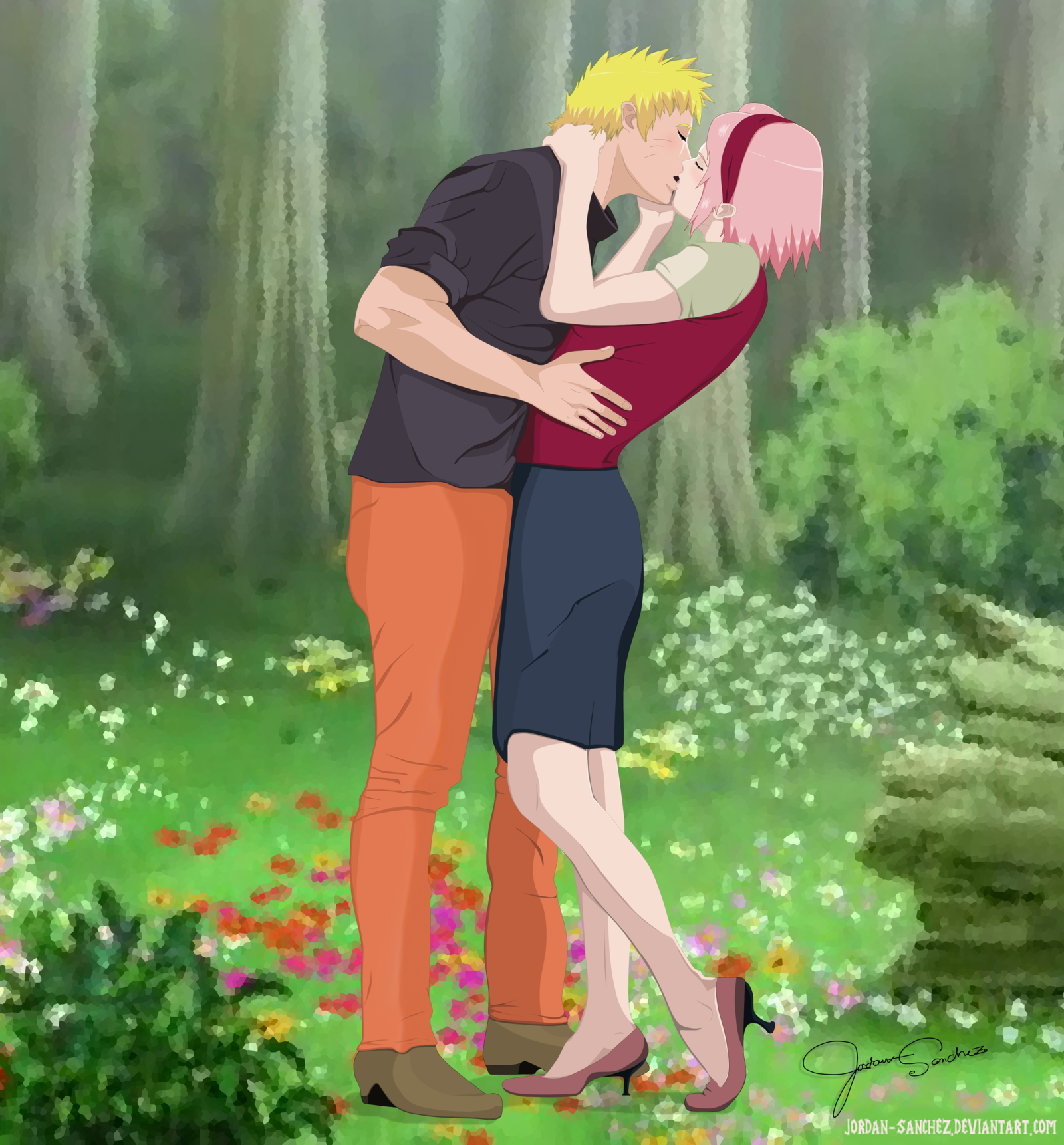 Sakura And Naruto Kissing Scene lene eskorte