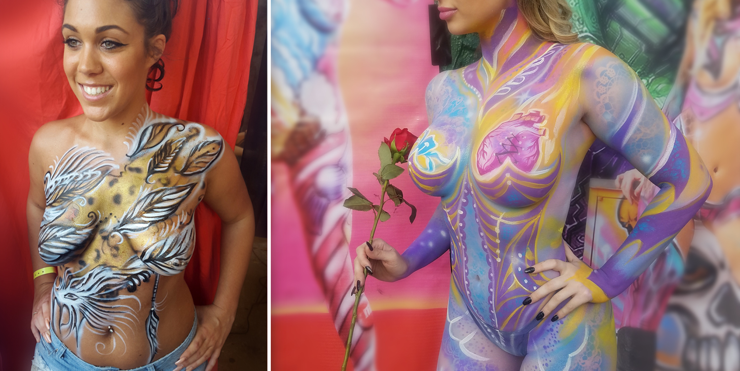 arefin islam share fantasy fest body painting photos photos
