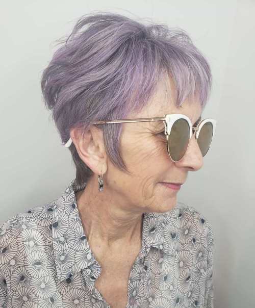 bella enchanted recommends Older Woman With Purple Hair