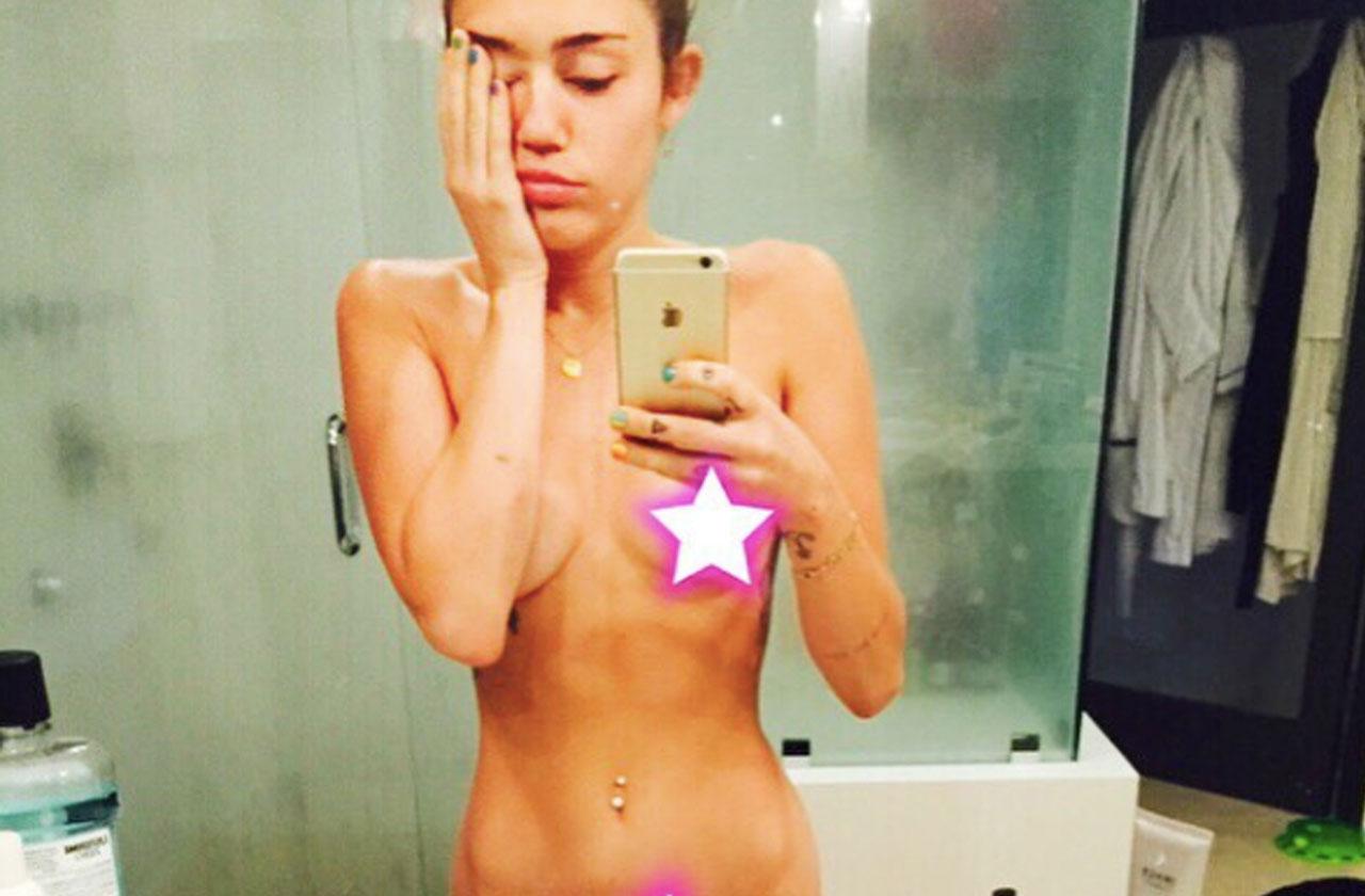 blue slime recommends miley cyrus naked in the shower pic