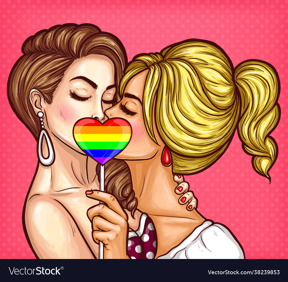 dianna charles share art of kissing lesbian photos